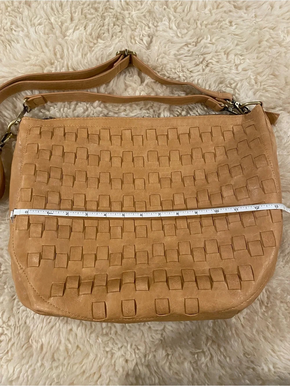 Kali Woven Slouchy Hobo Bag